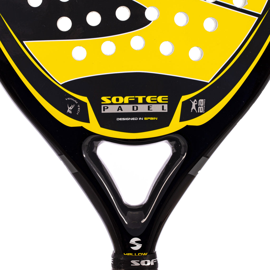 Softee Pro Master Evolution Yellow Padel Racket
