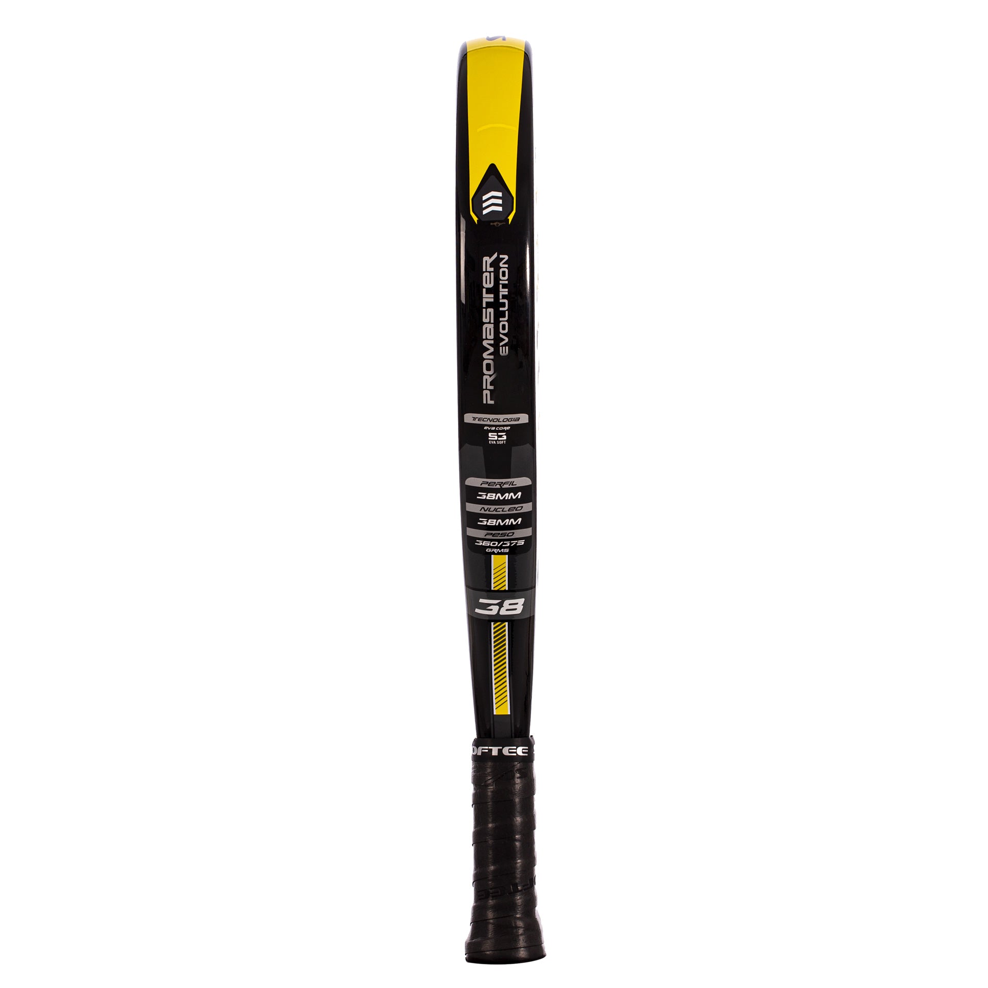 Softee Pro Master Evolution Yellow Padel Racket