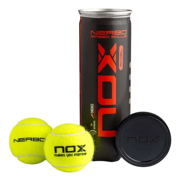 NERBO Padel Balls | 3-ball canister
