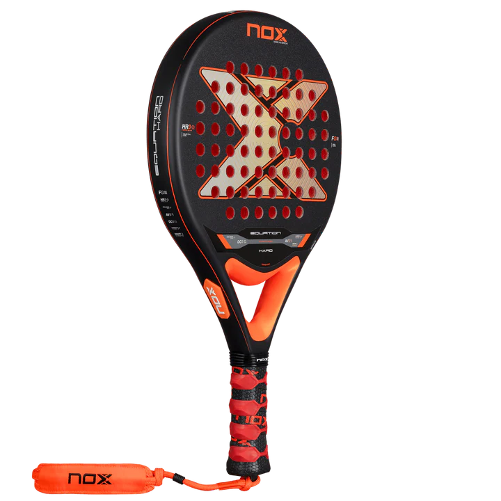 NOX Equation HARD Advanced padel racket for advanced players front right