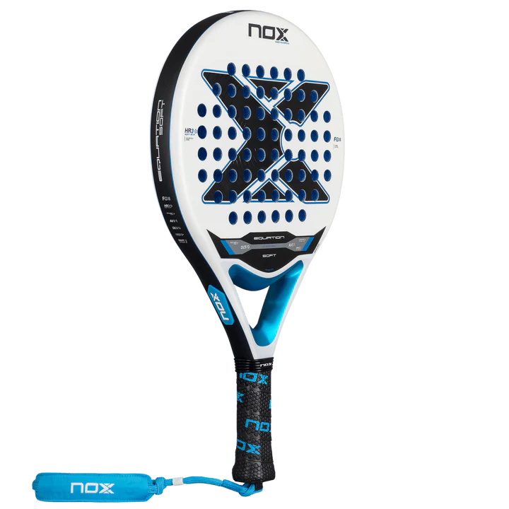 NOX Equation SOFT Advanced padel racket for advanced players front right