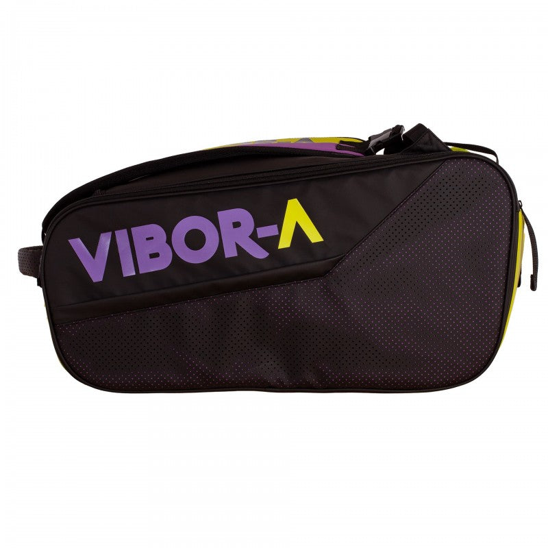 Vibora Technic Padel Bag in Black/White - Black/Lima - Black/Red