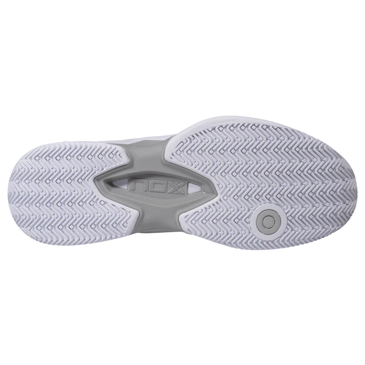 AT10 LUX White/Grey Padel Shoes