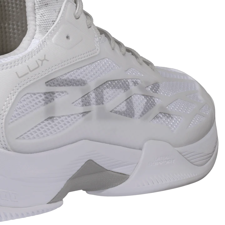 AT10 LUX White/Grey Padel Shoes