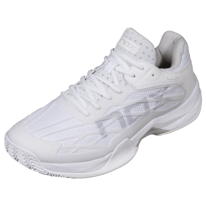 AT10 LUX White/Grey Padel Shoes